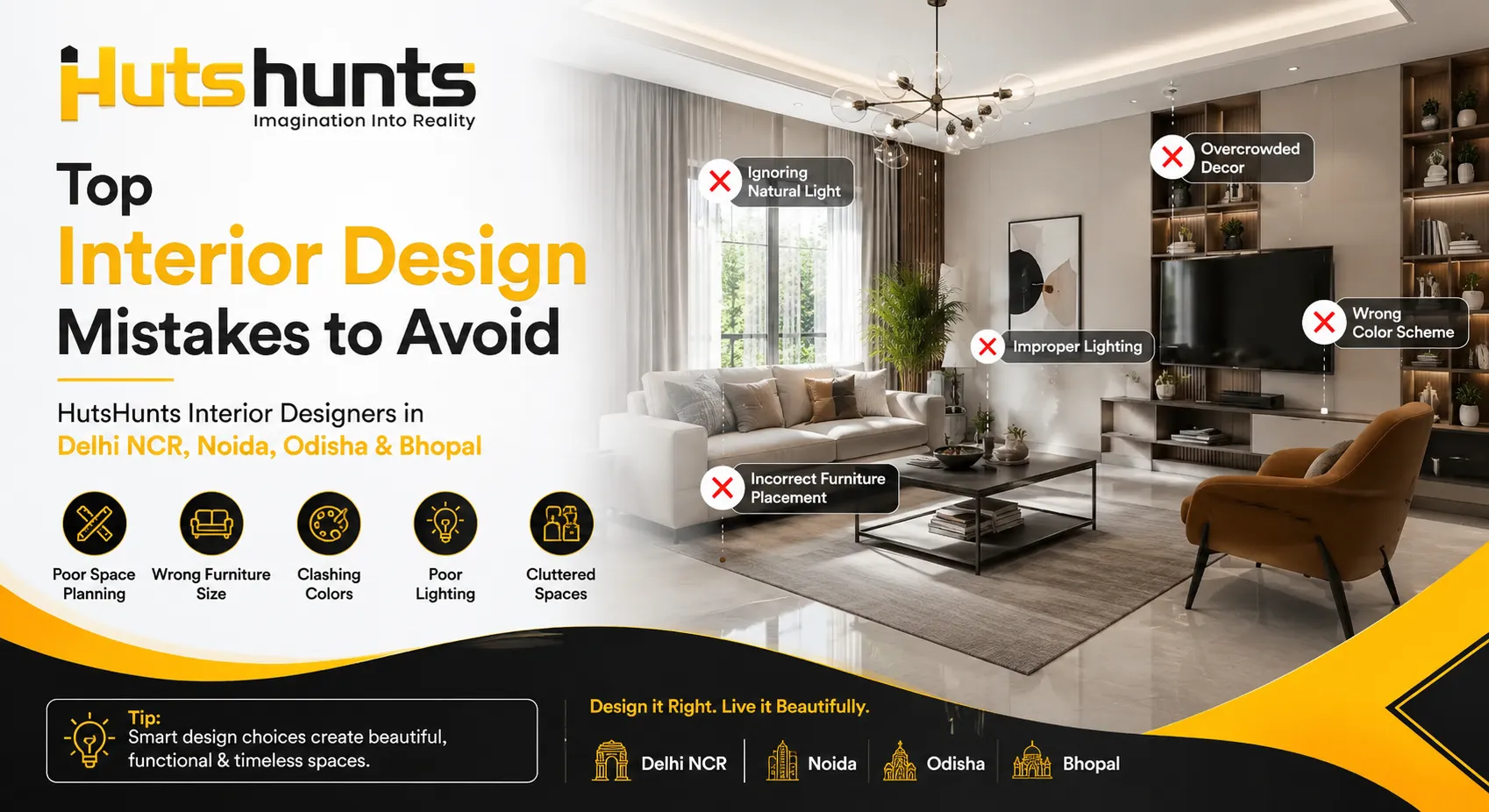 Interior Design Mistakes